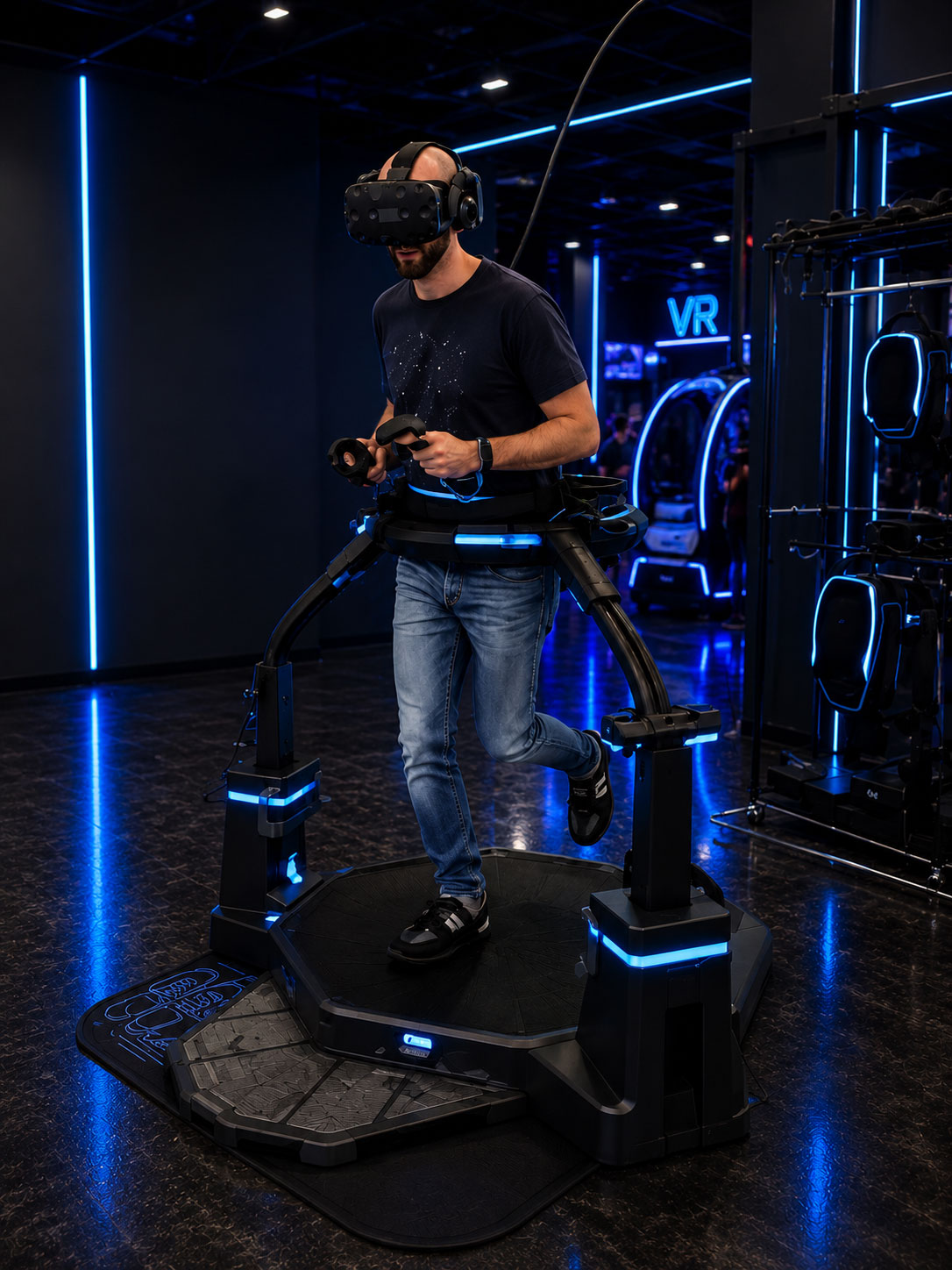 Plataformas VR Omnidireccionales